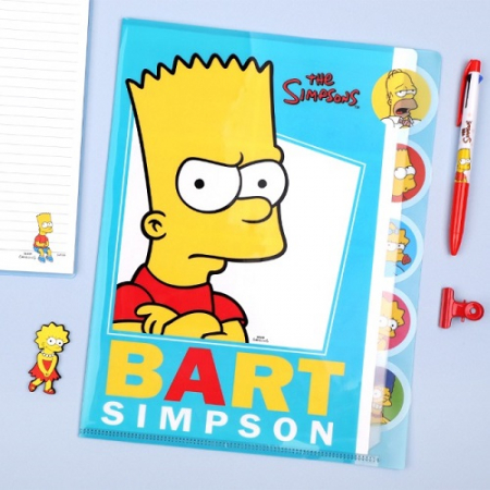 심슨 5포켓 인덱스화일 #2