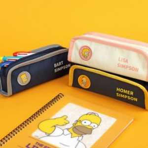 심슨 봉제필통 M사이즈 220*80*45mm