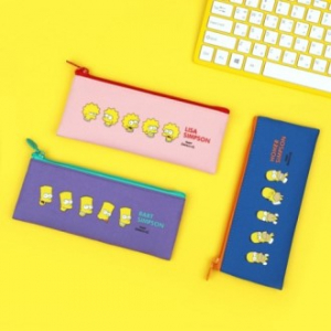 심슨 봉제필통 S사이즈 200*80mm