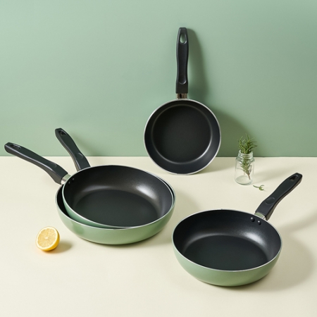 [리빙뷰] 그린 인턱션IH 프라이팬 2종 세트 #2