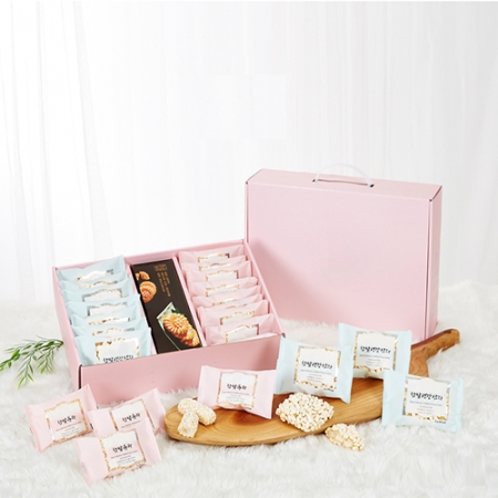 금다올 궁중한과 3종 세트 설선물 명절한과세트 선물세트 온가족선물 답례품 전통한과 상견례 첫돌 기념품 전통한과 명절 교수님선물 스승의날선물 수제야과 전통유과 수제한과 간식류 #2