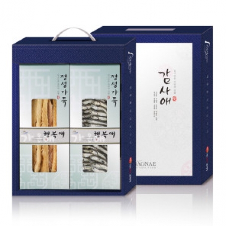 [가온애] 감사애 멸치세트 3호 대멸210g+황태채120g (면세) #2