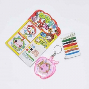 십자수 열쇠고리 만들기, 어린이상품 집중력향상 정서함양 방학선물