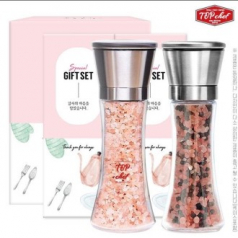 (D)탑셰프 스텐 롱 핑크솔트 그라인더 스텐 롱페퍼 핑크솔트 그라인더 (2종) // 종이케이스
