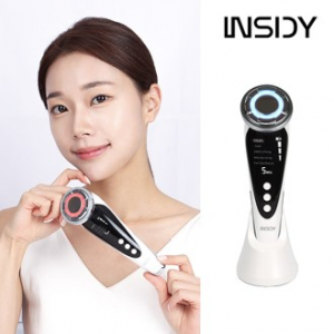 인사이디 고주파 갈바닉 마시지기 홈케어 피부 탄력 리프팅 진동클렌저 IFC-10