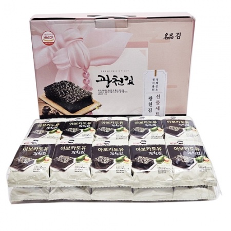 [아보카도유 광천김세트 20봉]광천김/선물용김/조미김 #2