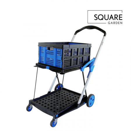 [스퀘어가든] 접이식 2단 핸드 카트 JSK-N3029 #4