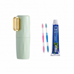 세븐몰 프리미엄 칫솔통 칫솔 치약 커플세트