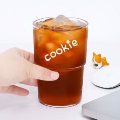 리유저블 투명 텀블러 480ml, 카페 커피인 냉온가능