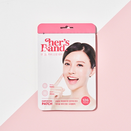 허즈밴드 투명 여드름패치 스팟패치 126매 습윤밴드 #3