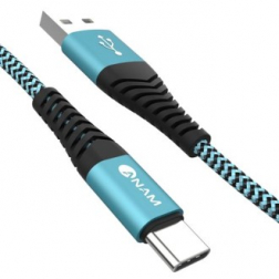 아남 AN-DC203 메탈페브릭 케이블 USB-C타입 2M