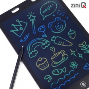 지니큐 12인치 전자노트 칼라글씨 메모장 낙서장 그림판 드로잉패드 LCD-K1200C