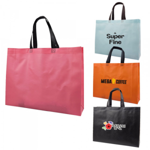 가로M형 코팅 부직포가방 - 대형 (42x32x10) // 인쇄가능