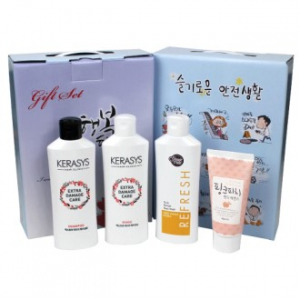 케리시스 샴푸+케라시스 린스+샤워메이트 바디워시+과일나라 핸드크림 4종 세트