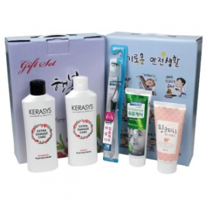케라시스 샴푸+케라시스 린스+시스테마 치약+시스테마 칫솔+과일나라 핸드로션 5종세트