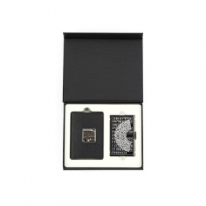 훈민 자개 소가죽 명함지갑 금속 명함케이스