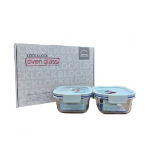 LocknLock 더클리어 정사각 500 2조