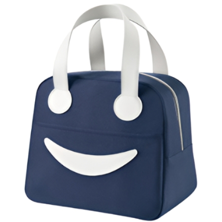 러블리 스마일 런치백, 직장인 피크닉 도시락가방 #3