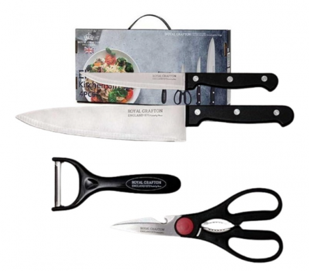 로얄그래프톤 키친툴 4종세트 주방 칼세트 / 보험 행사 답례품 사은품 판촉물 #2