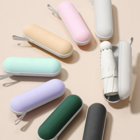 캡슐 파우치 우양산, 가벼운 우양산, 전용케이스 보관 #2