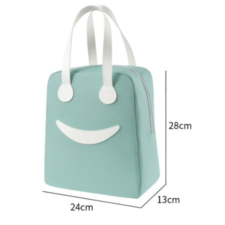 러브리 스마일 런치백, 해피 보온 보냉가방, 대형 런치백 도시락가방 #2
