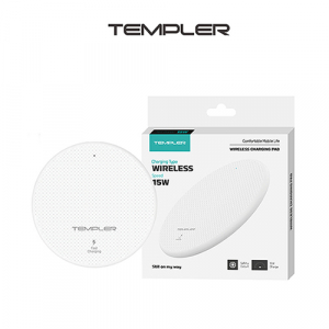 템플러 15W 고속 무선 원형 충전패드 TEM-GW21-15W