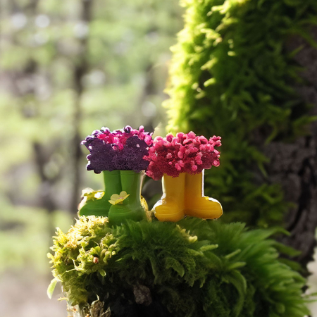 스칸디아모스 앙증맞은 이끼장화 소형 인테리어 #2