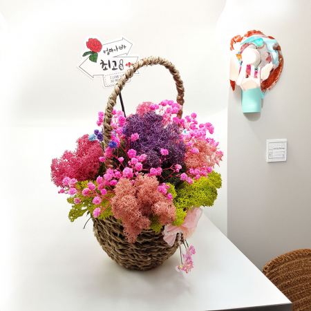 스칸디아모스 이끼바구니 1호 인테리어소품 #7