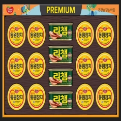 동원 튜나&리챔O-48호 선물세트 set (참치12캔+리챔4캔) (10+1)