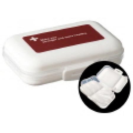 8구 불투명 직사각 8칸 PP 알약 약통 케이스 알약함 보관함 휴대용 여행용