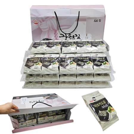 아보카도유 광천김 대형 선물세트, 설, 추석 김세트 #2