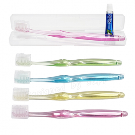 큐빅ㅡ알파3호 크리스탈캡  치과용 칫솔치약세트 미니케이스 페리오 5g #4