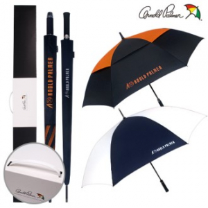 아놀드파마 75자동 이중 방풍 블랙 오렌지 우산+75자동 골프 WN 장우산세트