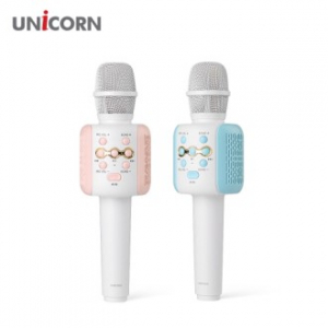 유니콘 휴대용 블루투스 5.1 무선 노래방마이크 KTV-300G