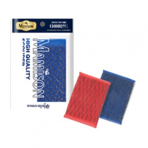 마미손 평판수세미 2종 (다이아/민무늬)