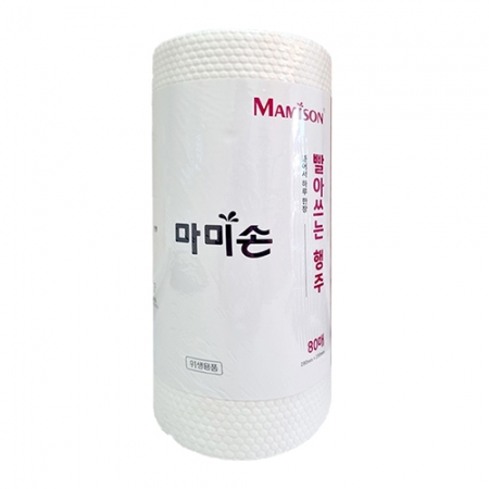 마미손 빨아쓰는 행주 돌돌이행주 롤타입 80매 #2