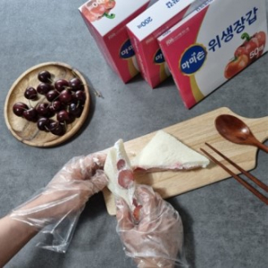 마미손 다올 MA투명 비닐장갑 2호 50매, 위생장갑