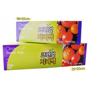 크린엎 지퍼백 18cm*22cm 50매