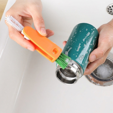 밀폐용기 텀블러 틈새 세척솔 3in1 #2