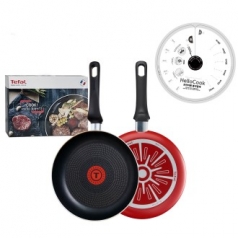 테팔 쿡라이트 프리미엄 프라이팬 24cm+종이뚜껑 30매