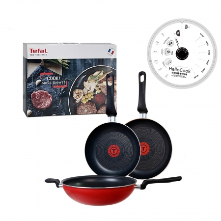 테팔 쿡라이트 프라이팬 20cm+프라이팬 24cm+궁중팬30cm+종이뚜껑(30매) #2