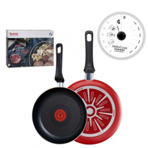 테팔 프리미엄 쿡라이트 프라이팬20cm+24cm+종이뚜껑(50매)