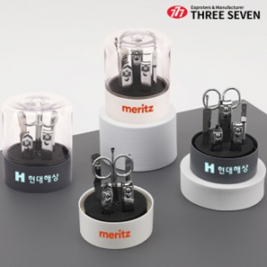 [777 쓰리세븐] 돔케이스 손톱깎이 7종 세트