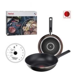 테팔 비스트로 프라이팬 26cm + 궁중팬 28cm + 종이뚜껑 (50매)