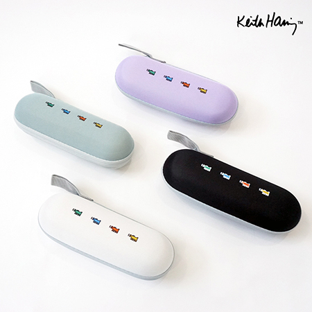 키스해링 미니퍼피 파스텔 5단 암막 양우산, 초미니 #8