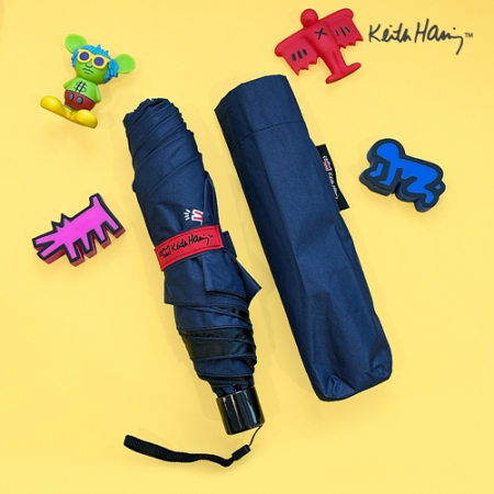 키스해링 미니퍼피 파스텔 3단 초미니 양우산 #9