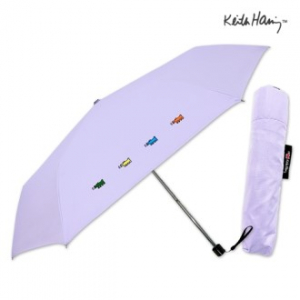 키스해링 미니퍼피 파스텔 3단 초미니 양우산