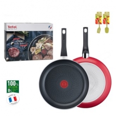 테팔 프리미엄 IH 스타트 앤 쿡 프라이팬 28cm+뒤집개+스파츌러 3종세트