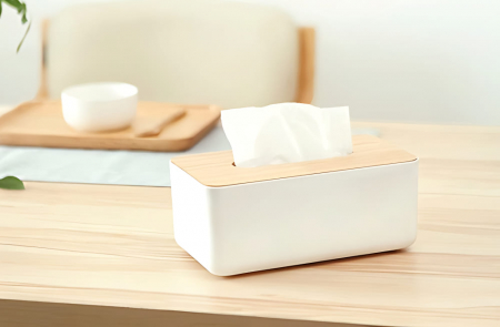 루미노 각티슈 휴지 케이스 우드 각휴지 사각형 티슈커버 #2