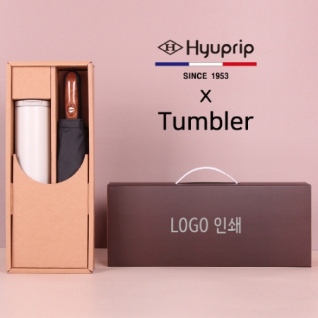 협립 3단70 울트라고밀도 특대 완전 자동우산+벤스 텀블러세트 #2